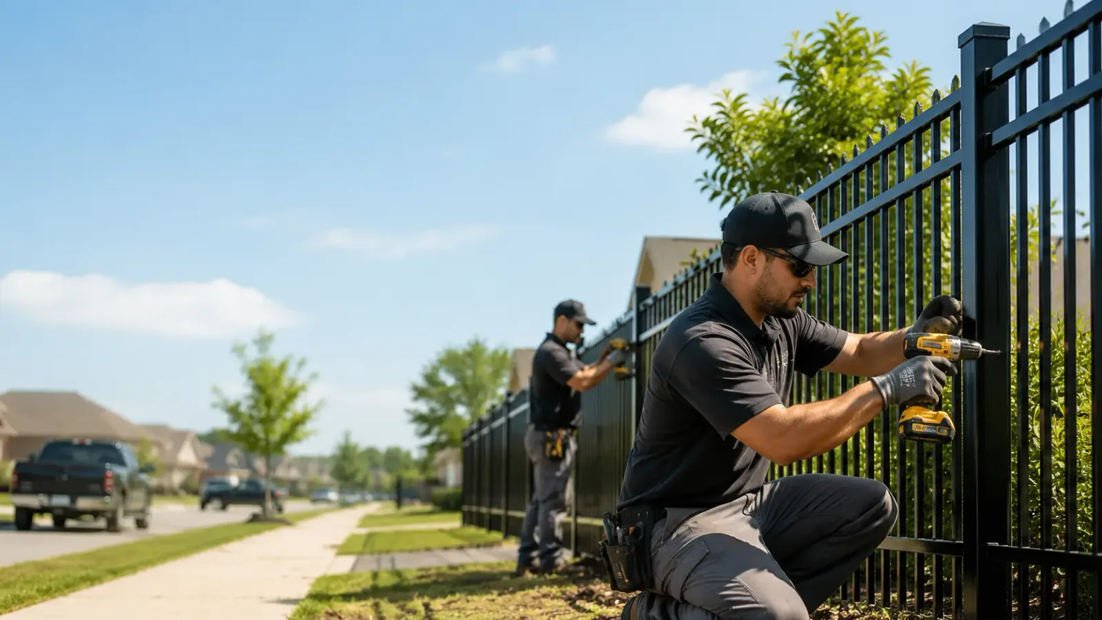 Metal Fence Installation in Bay Shore, NY
